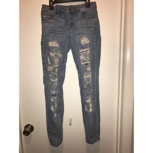 Distressed Skinny Jeans